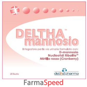 deltha mannosio 20 bustine 60 g