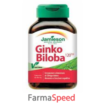 jamieson ginkgo biloba 120 tm 90 compresse