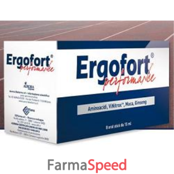 ergofort performance 8 bustine stick pack 15 ml