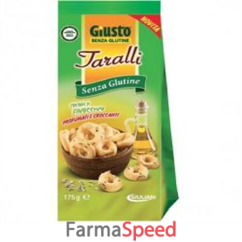 giusto taralli finocchio 175 g