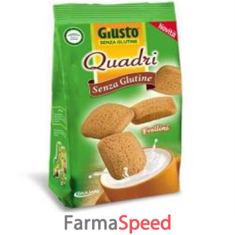 quadri frollini senza glutine 200 g