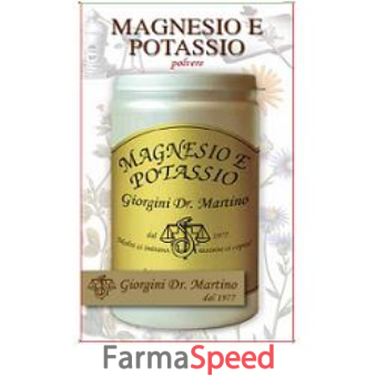 magnesio e potassio polvere 180 g