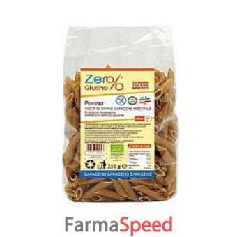 zero% glutine penne grano saraceno integrale 250 g