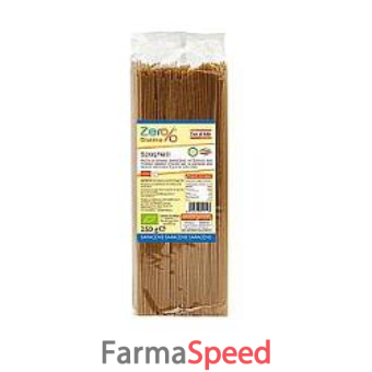 zero% glutine spaghetti di saraceno integrale senza glutine bio 250 g
