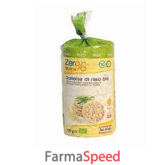 zero% glutine gallette di riso bio 100 g