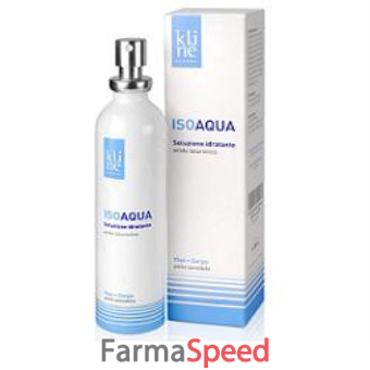 isoaqua soluzione idratante viso e corpo flacone spray 100 ml