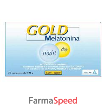 melatonina gold htp 1mg 20 compresse