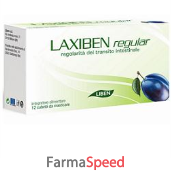 laxiben regular 12 cubetti 10 g