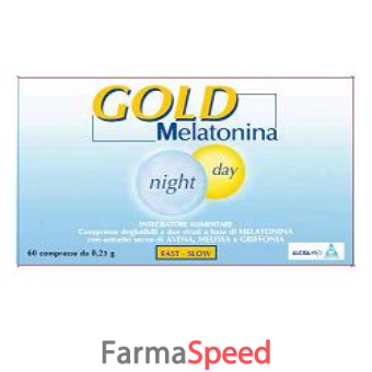 melatonina gold htp 1mg 60 compresse