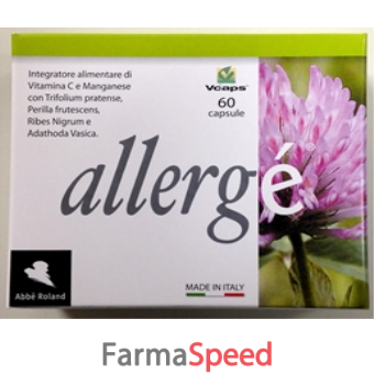 allerge' 60 capsule vegetali blister 30 g