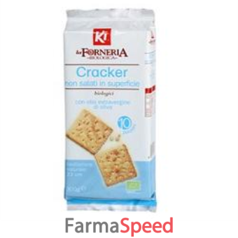 ki - la forneria cracker non salato in superficie 300 g
