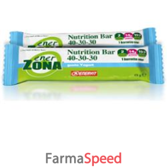 enerzona nutrition bar 40-30-30 barretta gusto yogurt