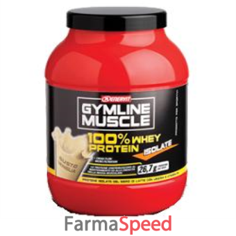 gymline 100% whey proteine isolate vaniglia 700 grammi
