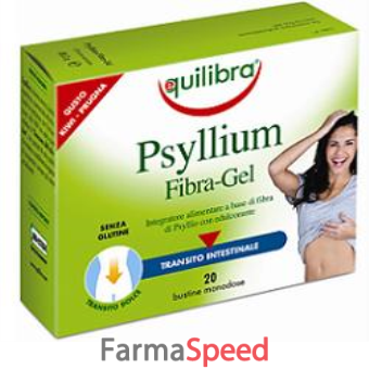 psyllium fibra gel 20 bustine