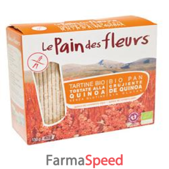 primeal pain des fleurs tartine tostate alla quinoa senza lievito 150 g