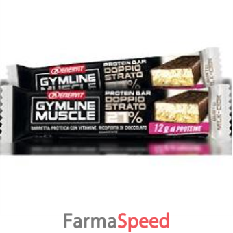 enervit gymline muscle protein bar 27% doppio strato milk-ciock 1 pezzo