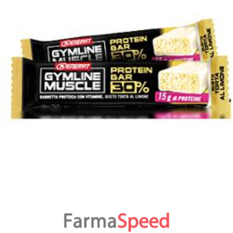 enervit gymline muscle protein bar 30% torta al limone 1 pezzo