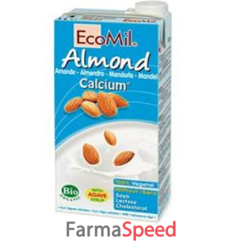 ecomil latte di mandorla con calcio 1 lt