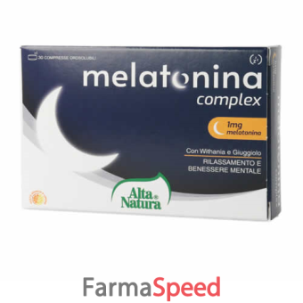 melatonina complex 30 compresse 500 mg