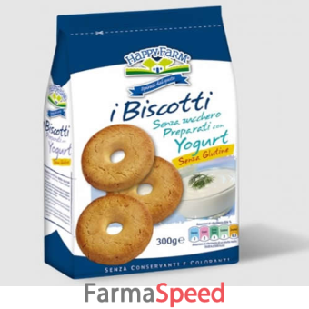 happy farm biscotti yogurt 300g