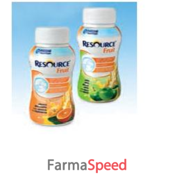 resource fruit arancia 4 bottiglie 200 ml