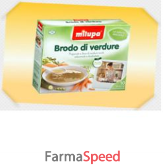 milupa le verdure brodo 10 bustine 10 g