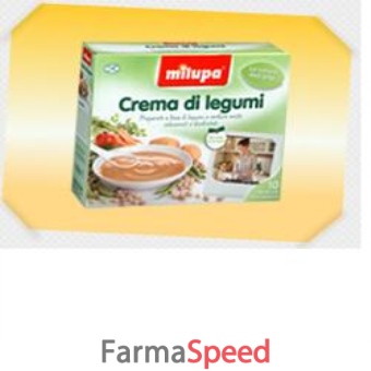 milupa le verdure crema di legumi 10 buste 15 g