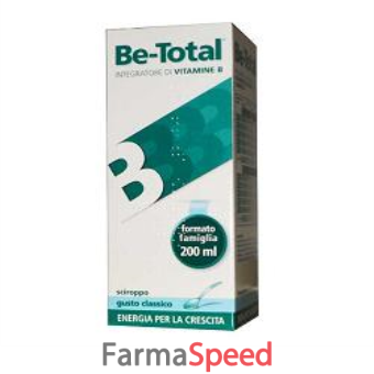 be-total sciroppo classico 200 ml