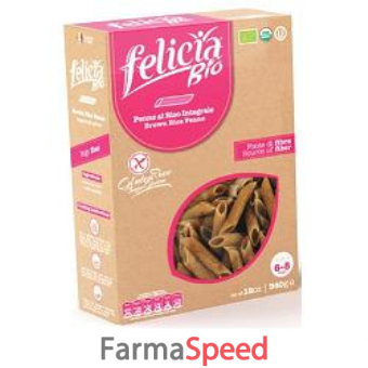 felicia bio riso integrale penne 340 g