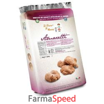 il pane di anna amaretti senza glutine e senza latte 150 g 1 pezzo