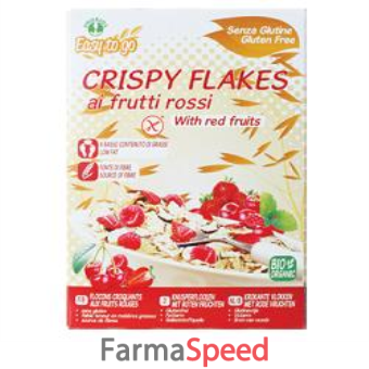 easy to go crispy flakes ai frutti rossi 300 g