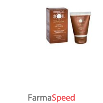 dermasol solare crema viso antiage protezione media 50 ml