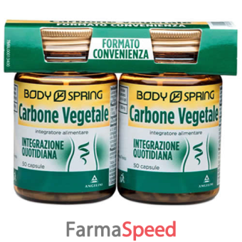 body spring bipack os carbone vegetale 50 + 50 capsule