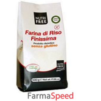 nutrifree farina di riso finissima 500g*