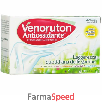 venoruton gambe pesanti antiossidante 20 bustine orosolubili monodose