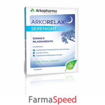 arkorelax serenight 15 capsule