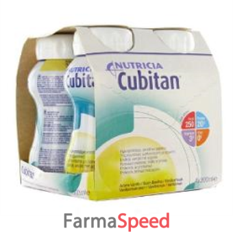 cubitan vaniglia 4 x 200 ml