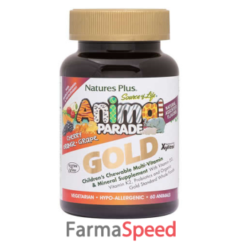 animal parade gold assortiti 60 tavolette