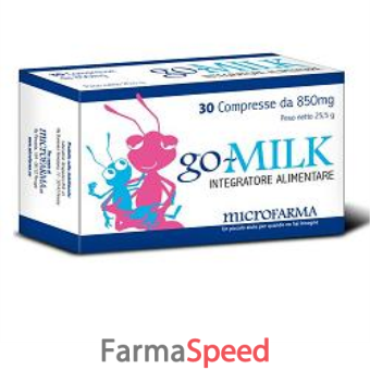 go-milk 30 compresse