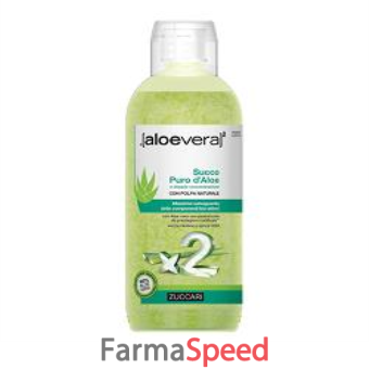 aloevera2 succo puro d'aloe a doppia concentrazione