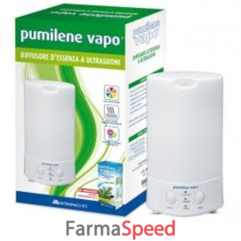 pumilene vapo diffusore d'essenza a ultrasuoni con lampada led per cromoterapia