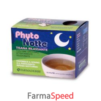 phytonotte tisana rilassante 15 filtri da 18g