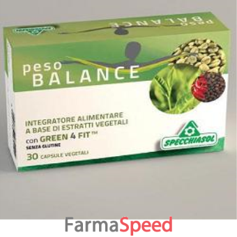 peso balance 30 capsule vegetali