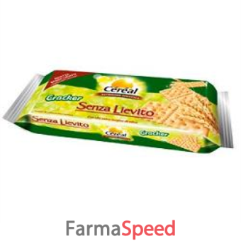 cereal crackers senza lievito