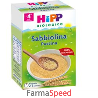 hipp biologico pastina sabbiolina