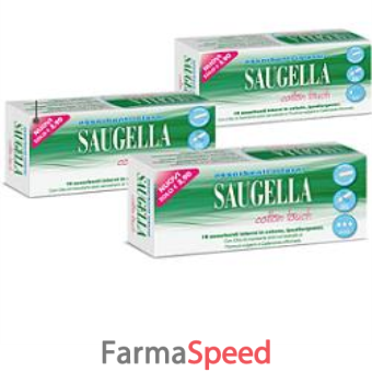 saugella assorbenti cotton touch interni normali 16 pezzi taglio prezzo