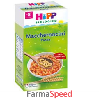 hipp biologico pastina maccheroncini 320 g