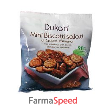 dukan mini biscotti salati crusca avena 100 g