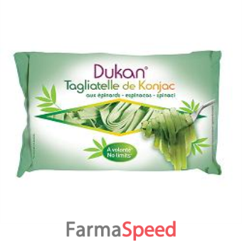 dukan tagliatelle konjac agli spinaci 200 g