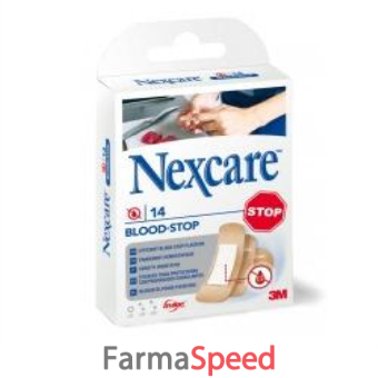 cerotto preparato emostatici nexcare blood stop 14 pezzi